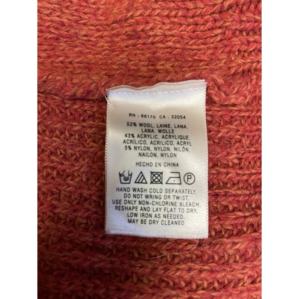 Anthropologie Far Away‎ From Close Pauline Cable Knit Cardigan Hi Lo Granny L - Picture 16 of 16